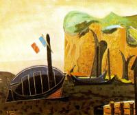 Georges Braque - The boat of the flag